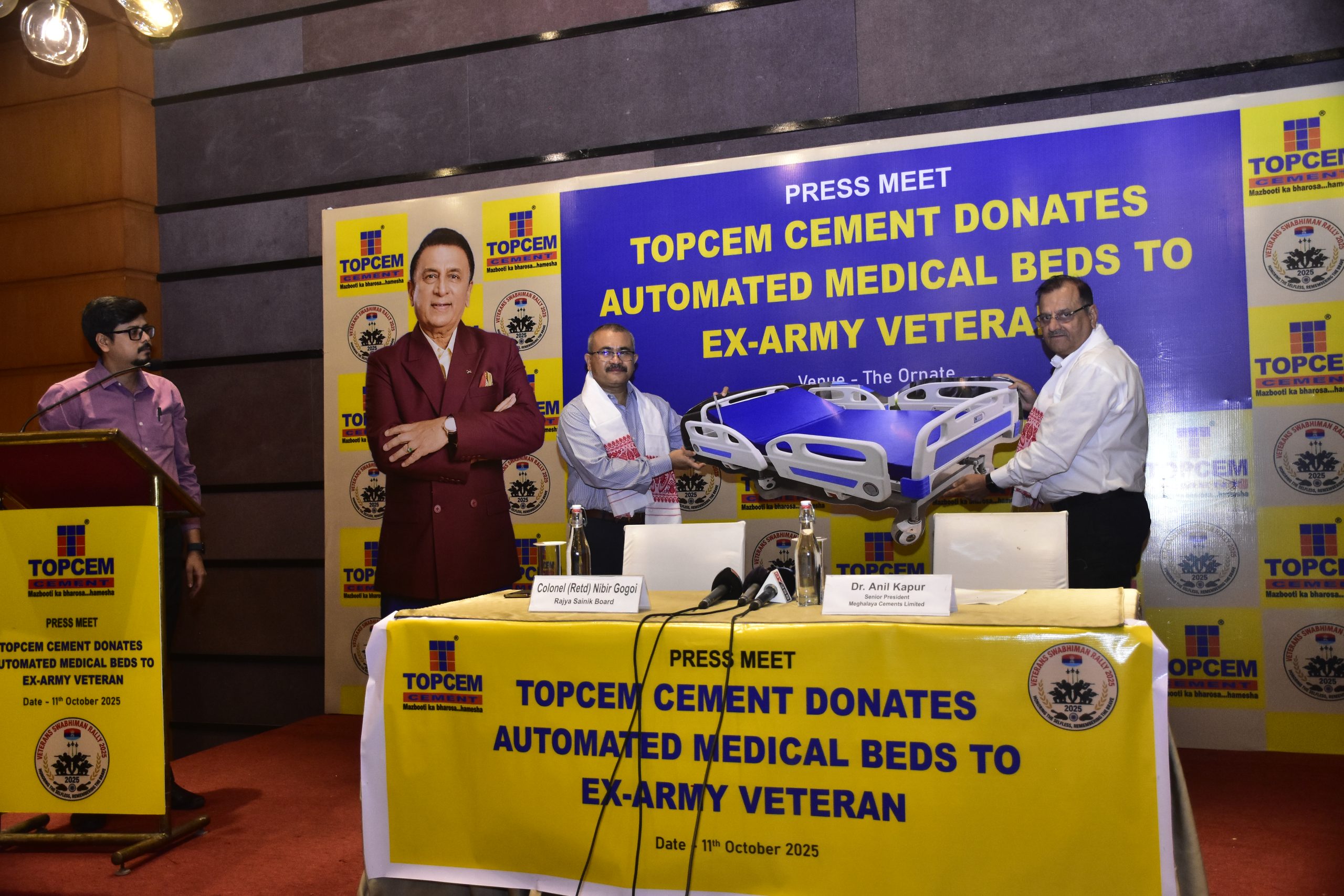 Read more about the article Topcem Cement Donates Automated Medical Beds to Army Veterans