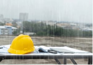 Rainy season construction